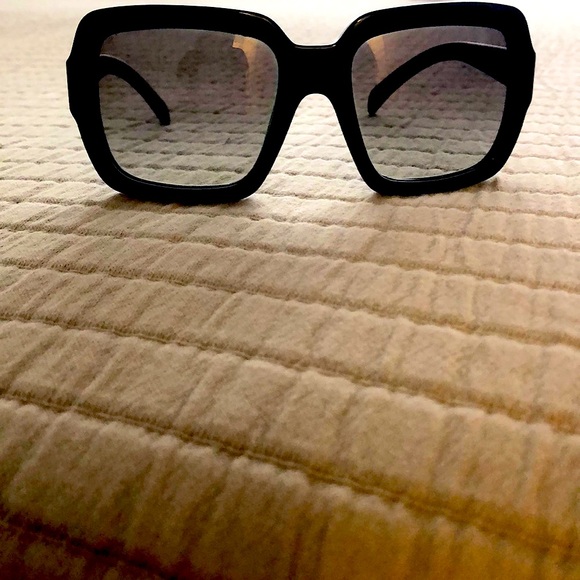 Prada Black Square-Frame Sunglasses - Picture 1 of 8
